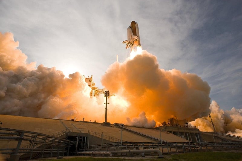 Space Shuttle Liftoff